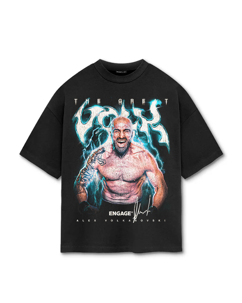 Camiseta "Cozinhando com Volk" de Alexander Volkanovski