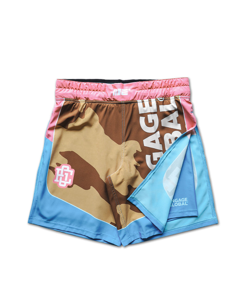 Shorts Gladiador 2 em 1 Miami Camo