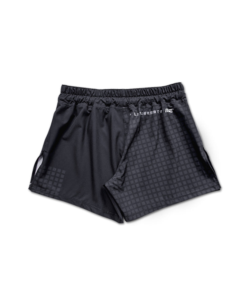 Grid Tech (Black) MMA Hybrid Shorts