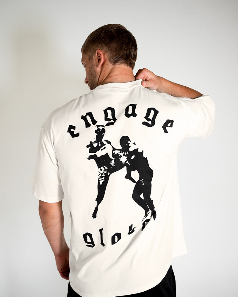 ENGAGE Combat &#39;Izzy&#39; T-Shirt (Off-White)