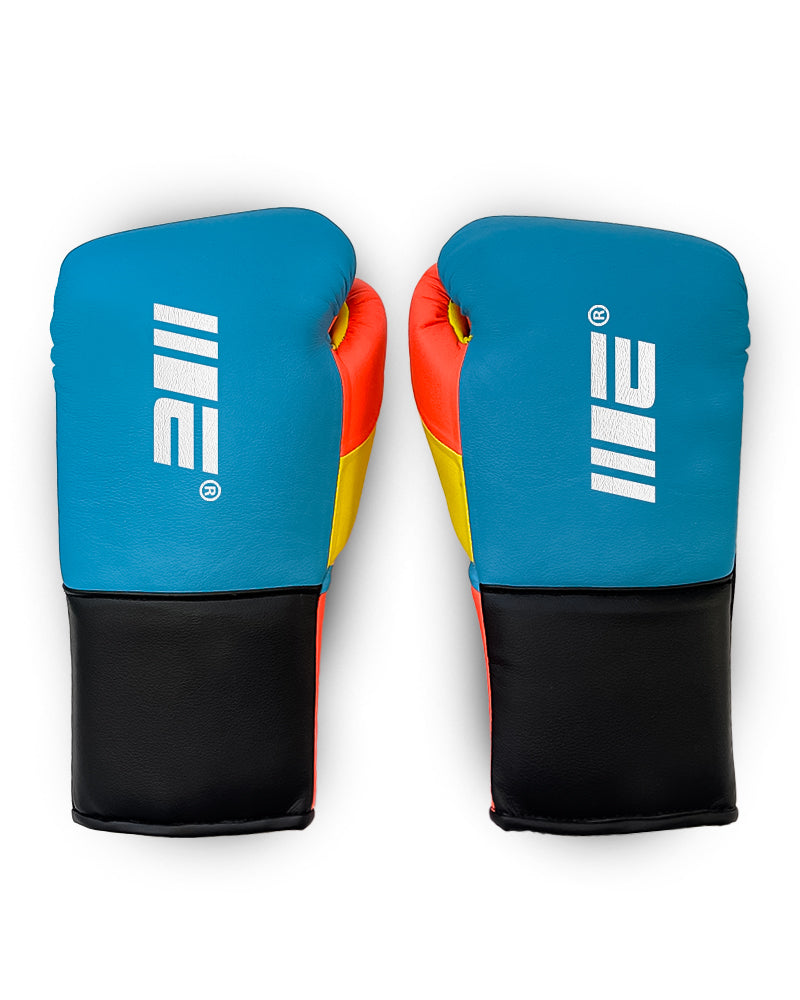 Strike Series Boxing Gloves - Fluro (Lace Up)