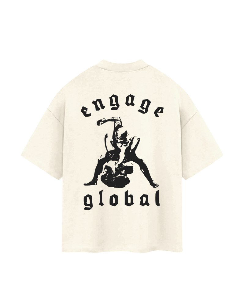 Camiseta ENGAGE Combat 'Volk' (Off-White)