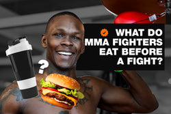 What do MMA fighters eat before a fight?