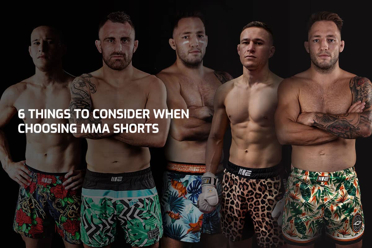 6 Things to Consider When Choosing MMA Shorts