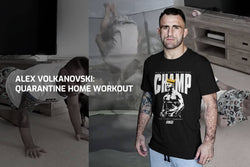 Alex Volkanovski Quarantine Home Workout