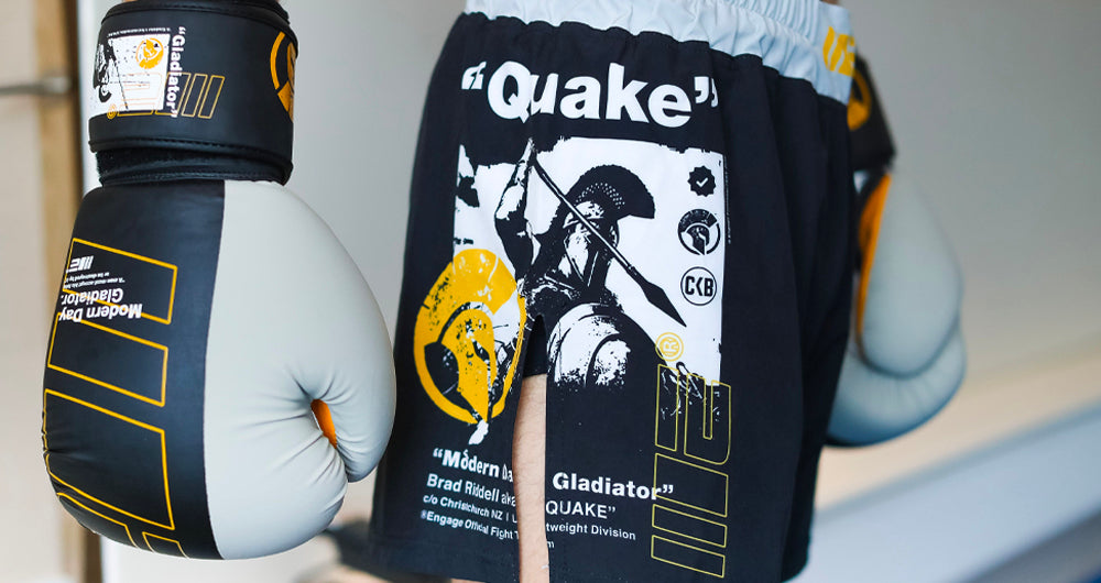 Modern Day Gladiator Brad Quake Riddell