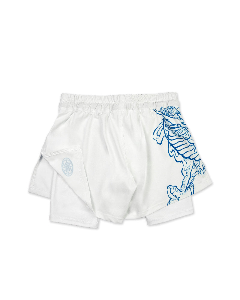 Blue Dragon 2-in-1 Hybrid Shorts