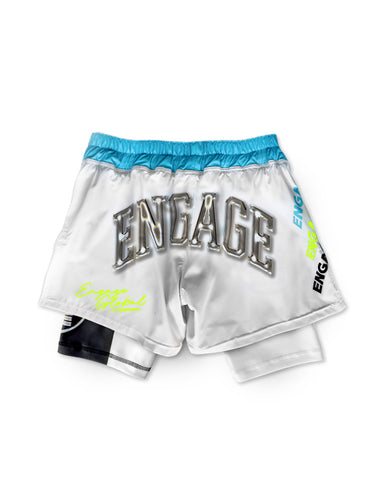 Chrome 2-in-1 Fight Shorts