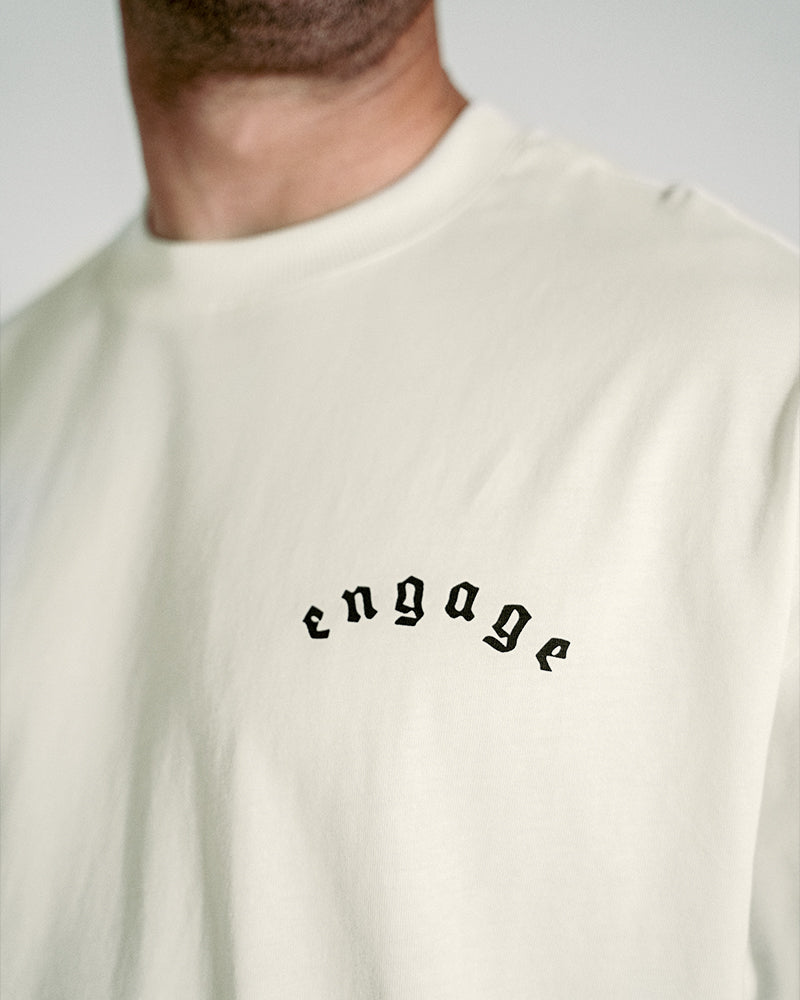 Camiseta ENGAGE Combat 'Volk' (Off-White)