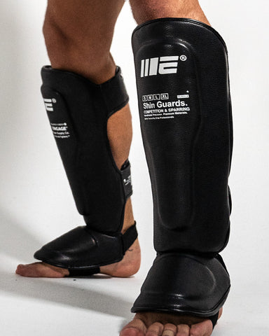 W.I.P Series Shin Guards - Black (Version 2)