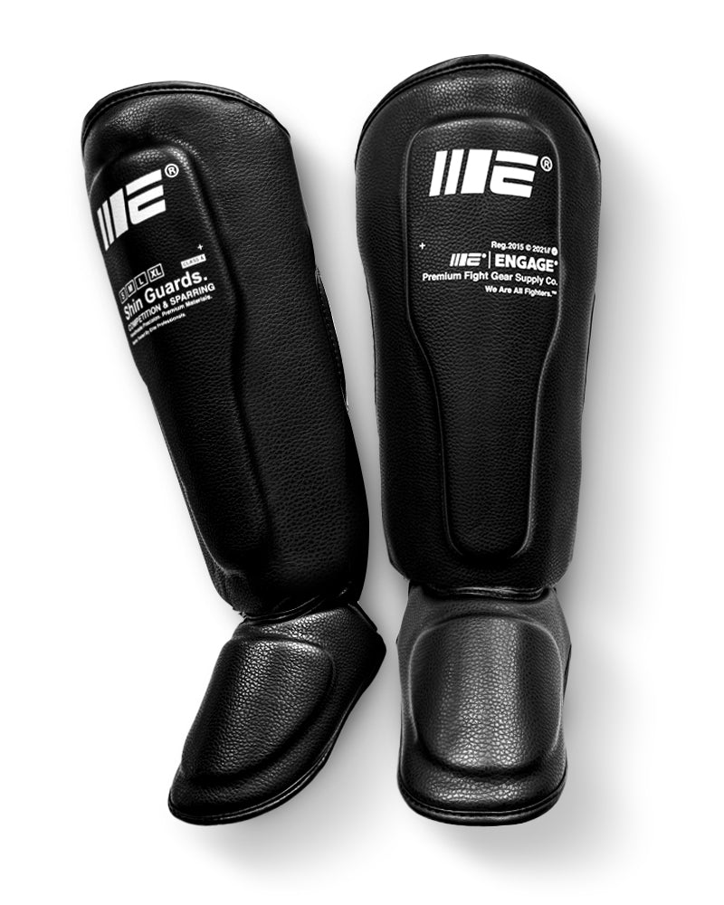 W.I.P Series Shin Guards - Black (Version 1)