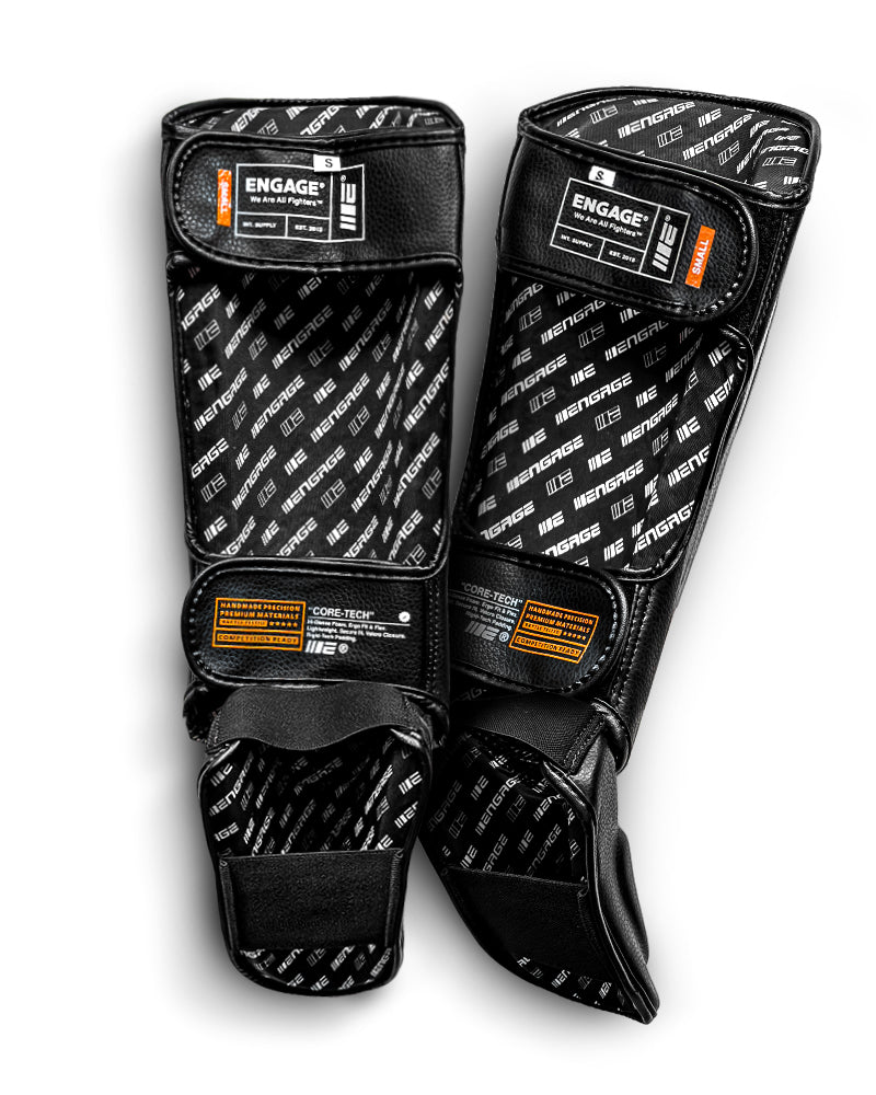 W.I.P Series Shin Guards - Black (Version 2)