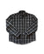 Video circles Wordmark Flannel Shirt (Black/White)