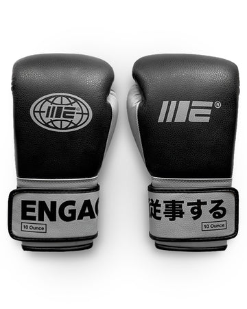 W.I.P Series Boxing Gloves - Oakland Grey (Velcro)
