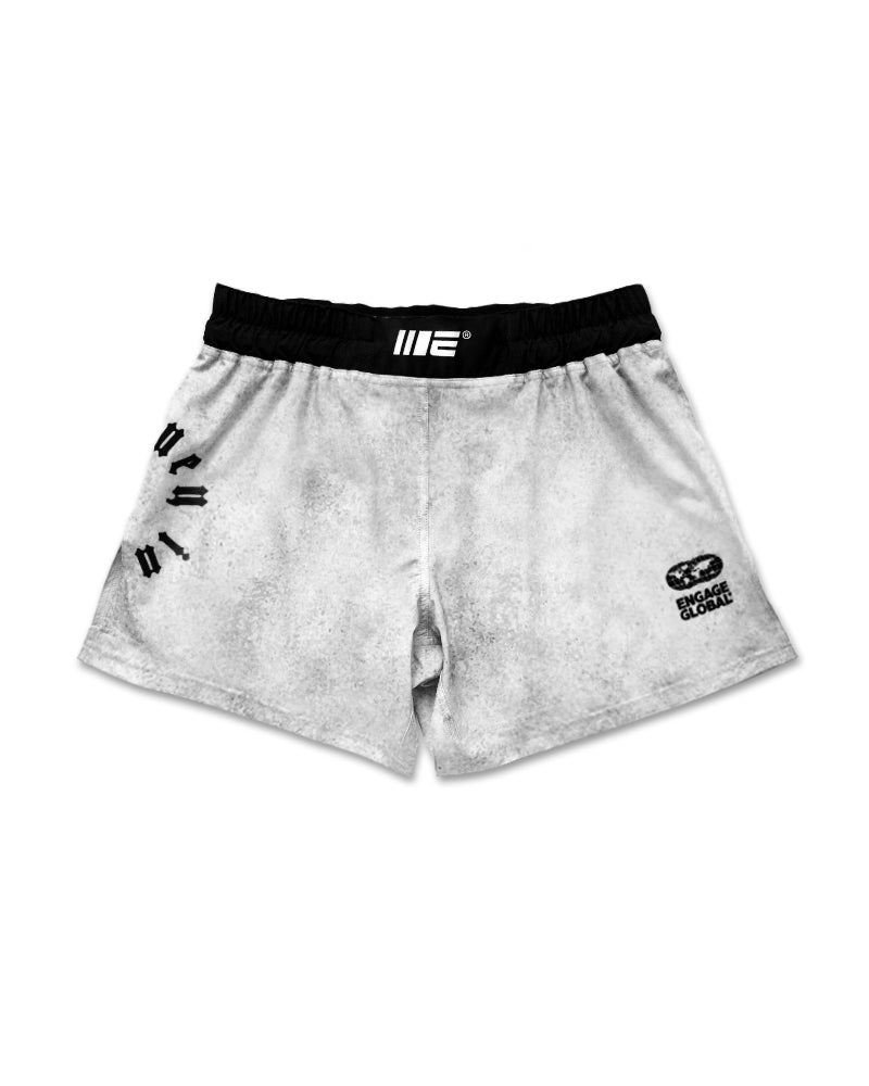 All Money In (Concrete) MMA Hybrid Shorts