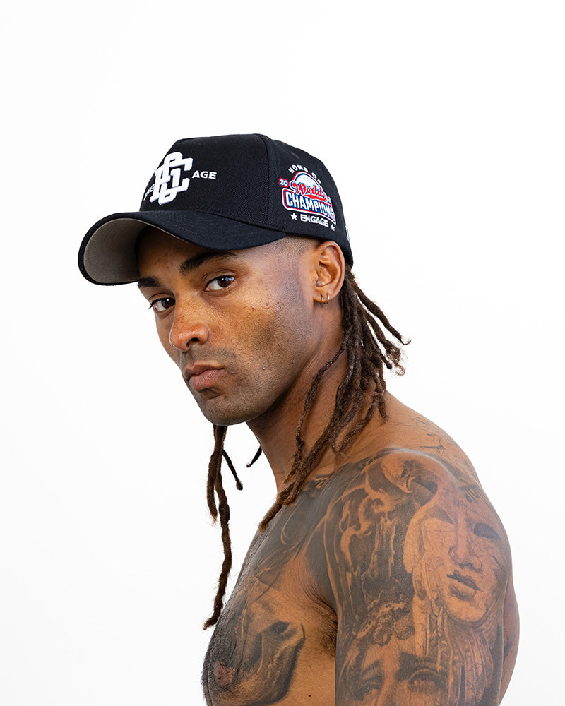 Boné Snapback Engage Championship - Preto 