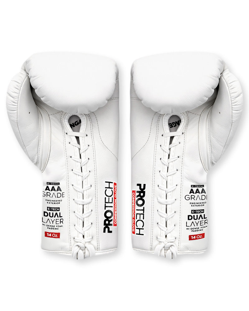 Luvas de boxe para outdoor (verde/branco) 