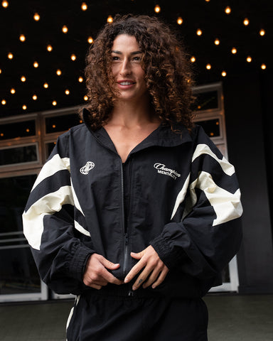 Champion Mentality Track Jacket (Black / White)