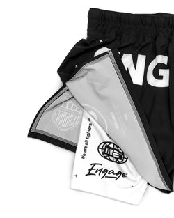 Engage Billboard 2-in-1 Hybrid Shorts - Black