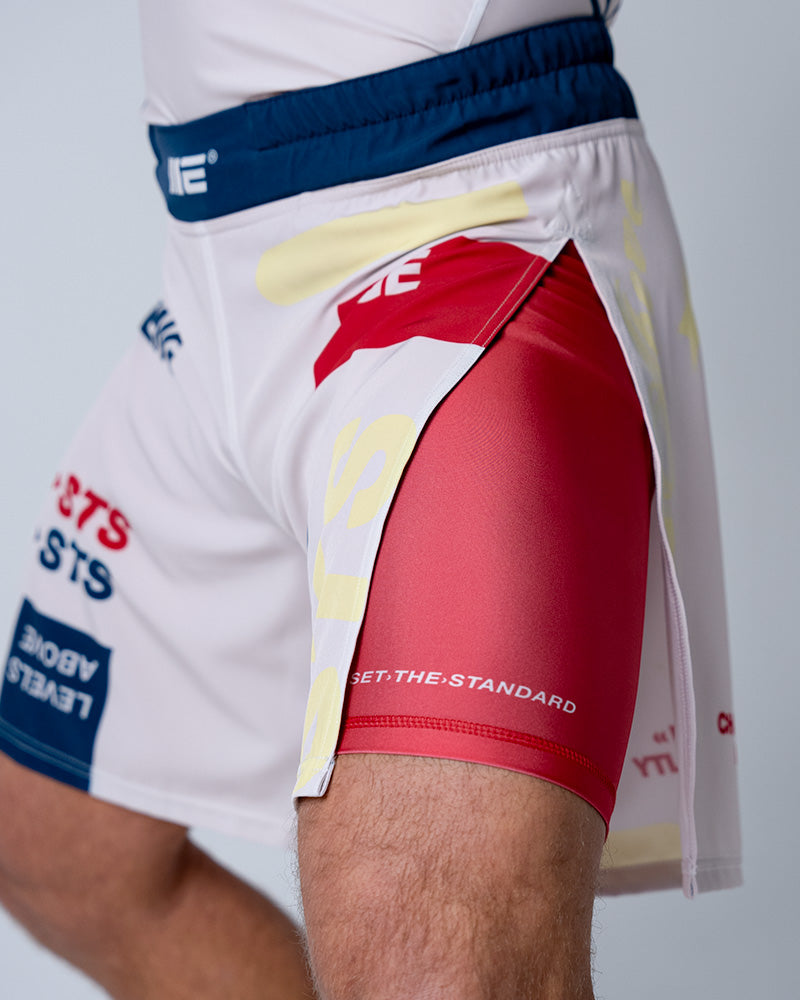 Shorts Gladiador 2 em 1 Invictus (Preto)