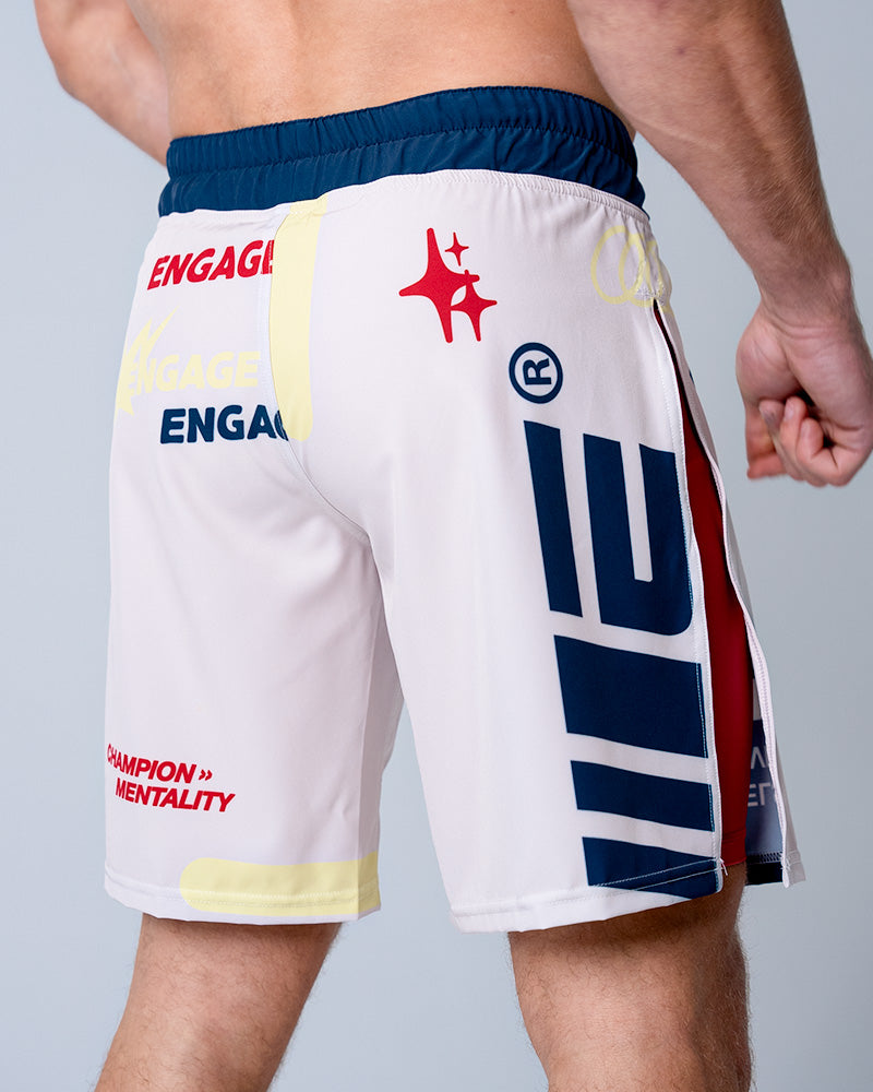 Shorts Gladiador 2 em 1 Invictus (Preto)