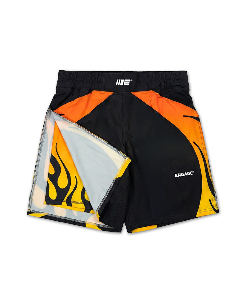 Nebula (Orange) 2-in-1 Gladiator Shorts