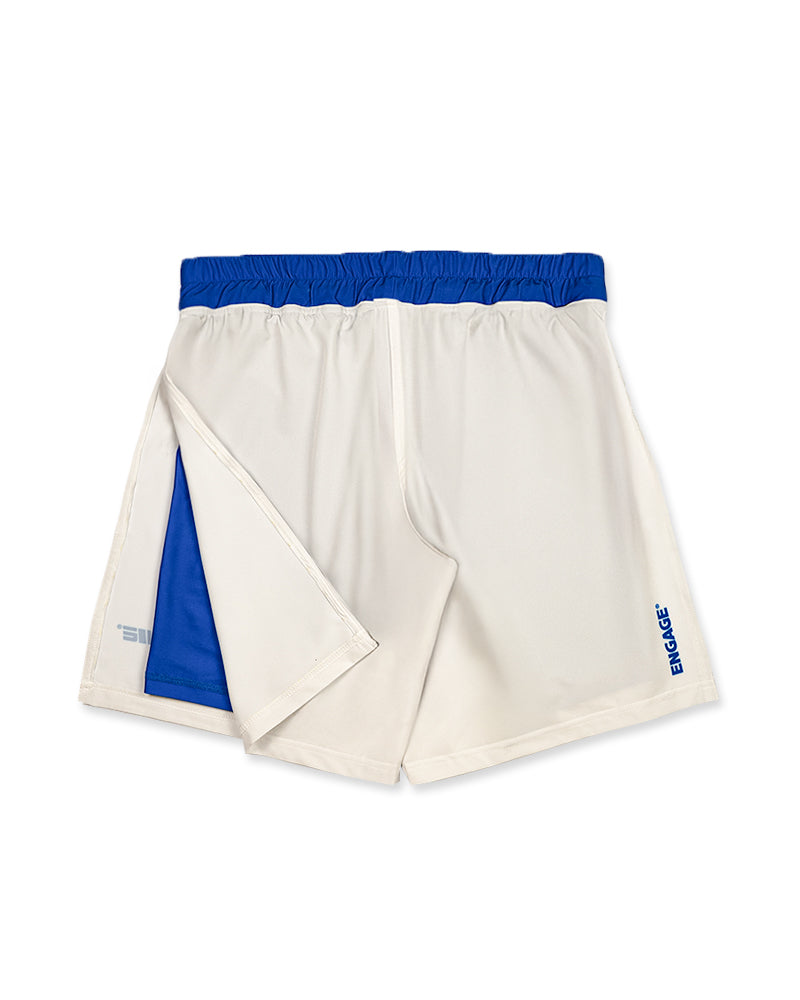 Invictus (Royal Ivory) 2-in-1 Gladiator Shorts