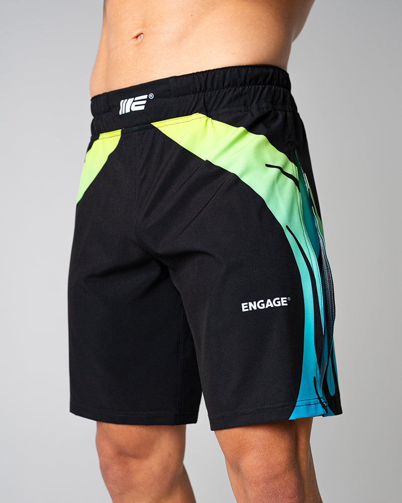 Nebula (Blue) 2-in-1 Gladiator Shorts