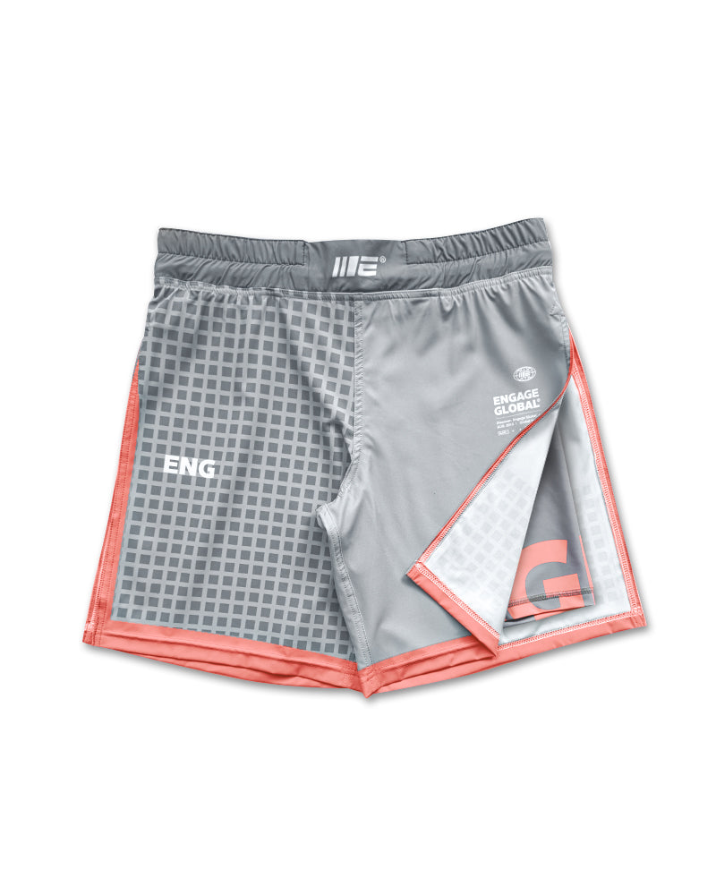 Grid Tech (Grey) 2-in-1 Gladiator Shorts