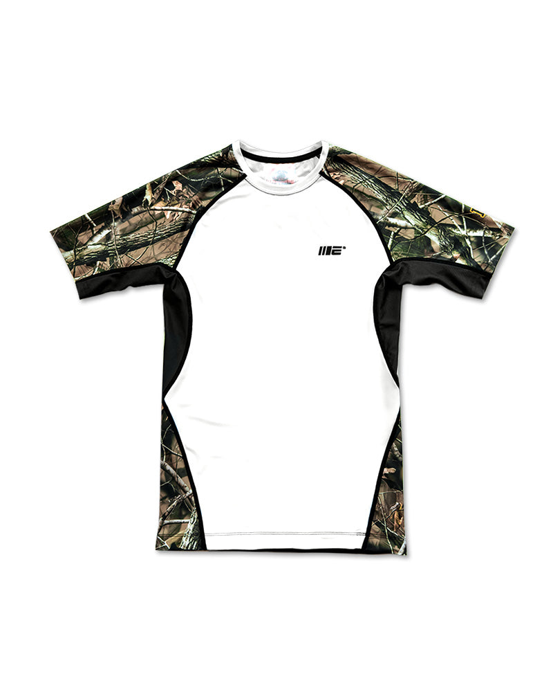 Real Camo Short Sleeve Rash Guard