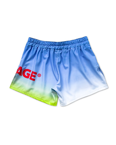 Engage Neon Sky MMA Hybrid Shorts
