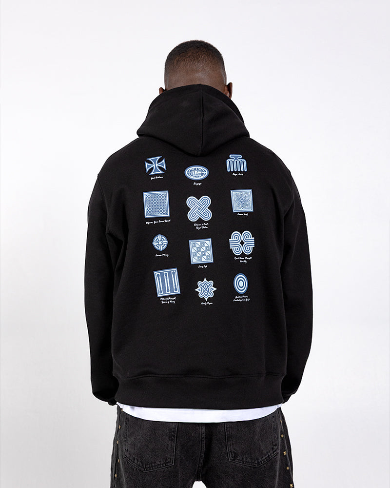 Moletom com capuz Monotype Engage