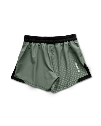 Olive Graph MMA Hybrid Shorts