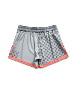 Shorts híbridos Grid Tech (cinza) MMA