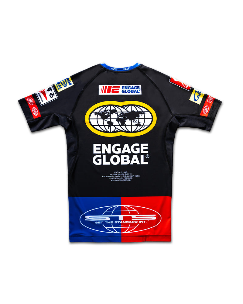 [GLACK] GT079 Speed Track Short Sleeve Rash Guard/追跡付 prototypegreymen_sSSfront.png?