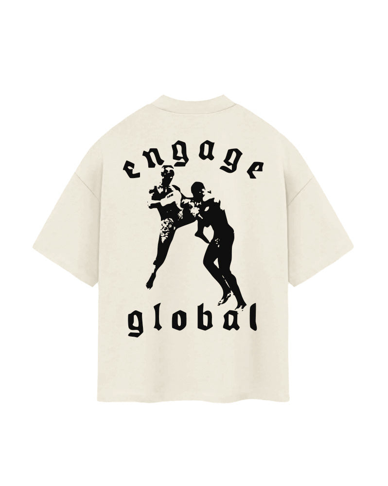 ENGAGE Combat 'Izzy' T-Shirt (Off-White)