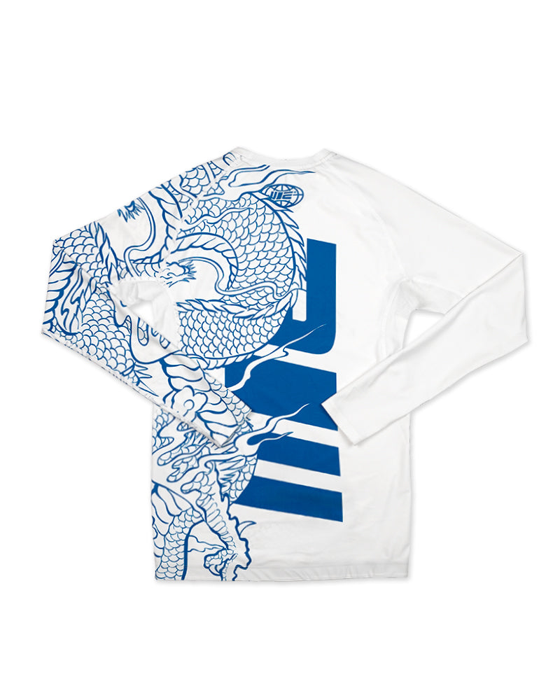Blue Dragon Long Sleeve Rash Guard