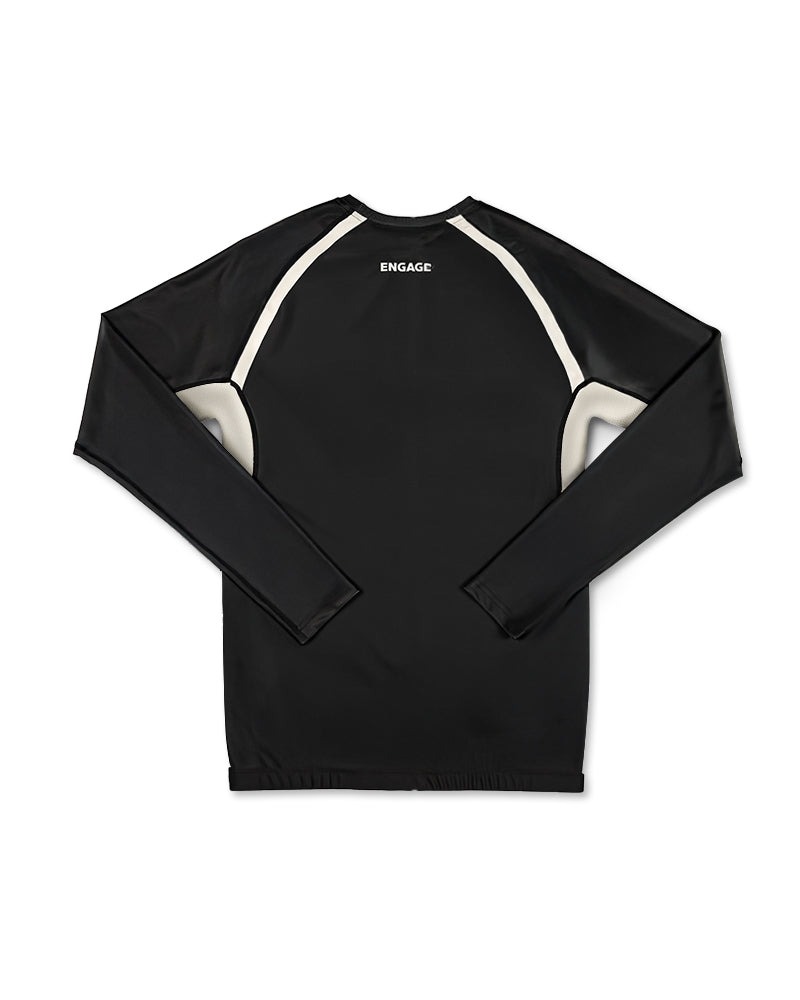 Invictus (Preto) Rash Guard de manga comprida