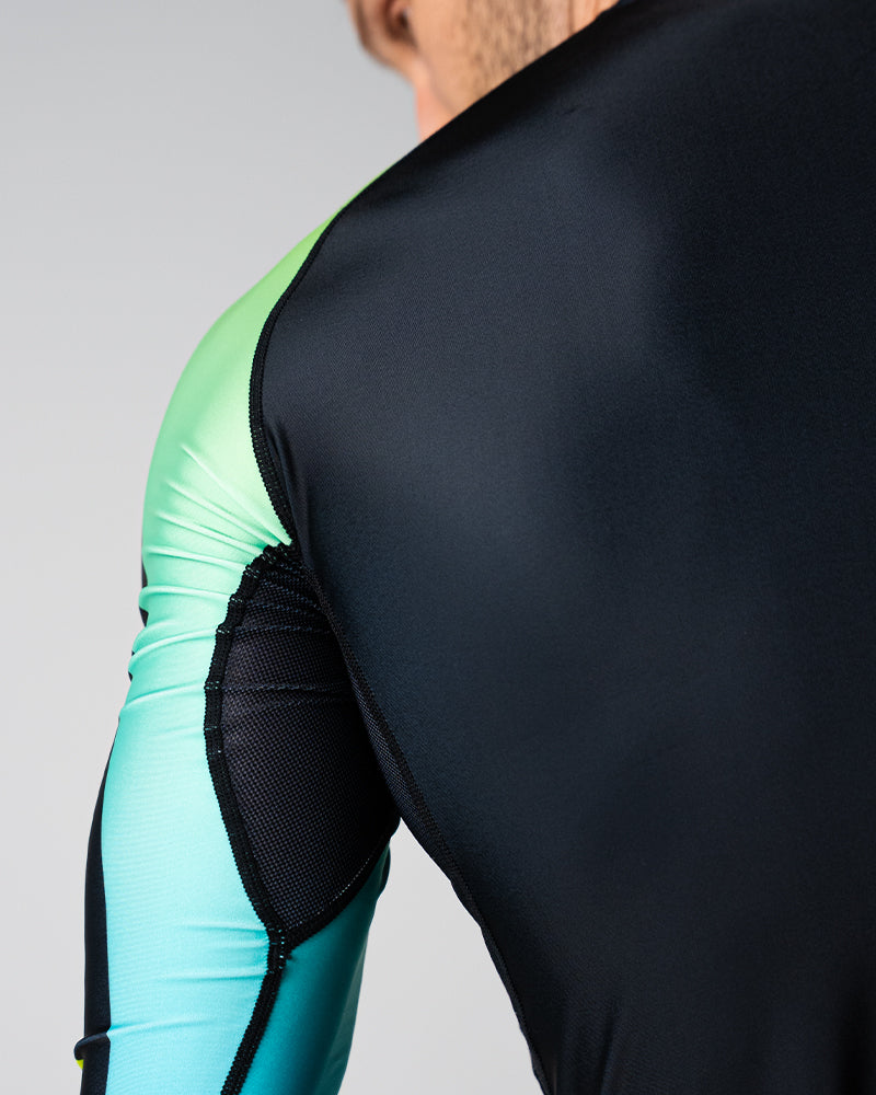 Nebula (Blue) Long Sleeve Rash Guard