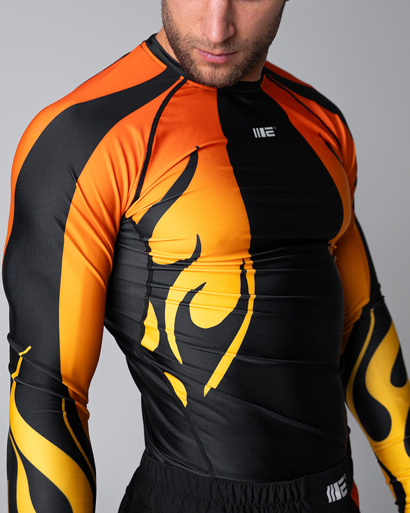 RASH GUARD / Dolman sleeve【キャメル】 Gordon Ryan ADCC 2022 - Gold Long Sleeve Rash Guard – EARN THE GLORY