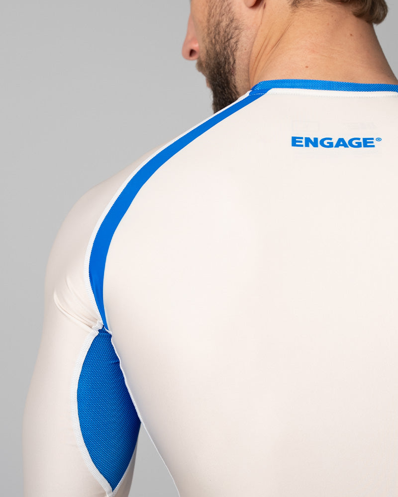 Invictus (Royal Ivory) Long Sleeve Rash Guard
