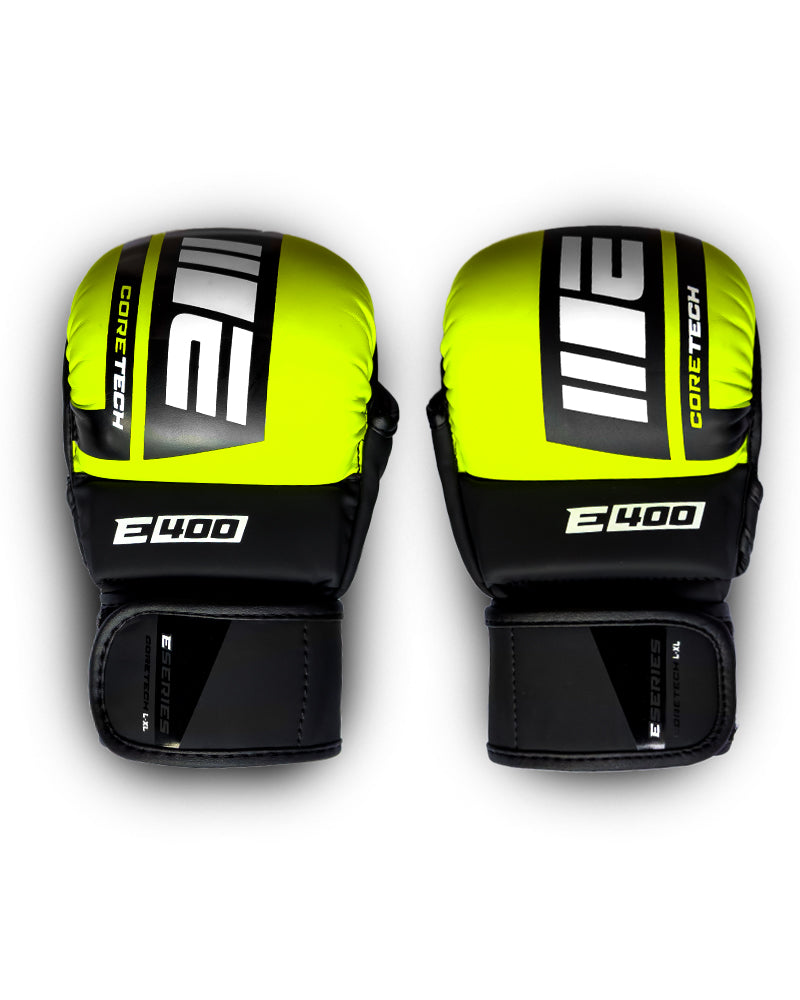 Video circles E-Series MMA Grappling Gloves (Neon)