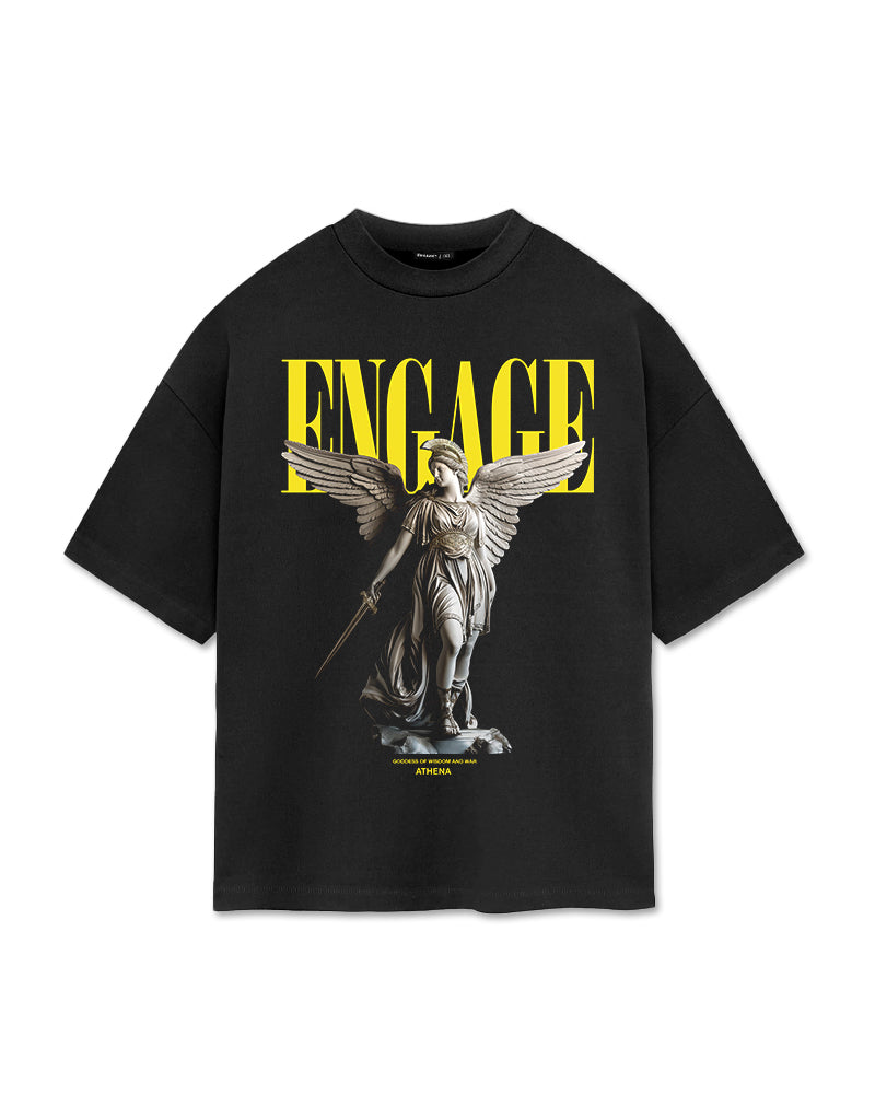 Engage 'Athena' Oversized T-Shirt (Black)