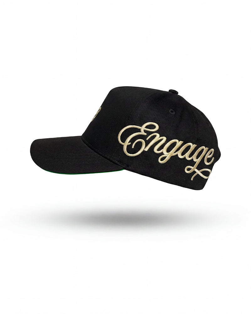 EG 'Cursive' Snapback (Black)