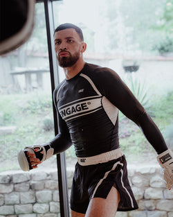 Invictus (Black) Hybrid Shorts