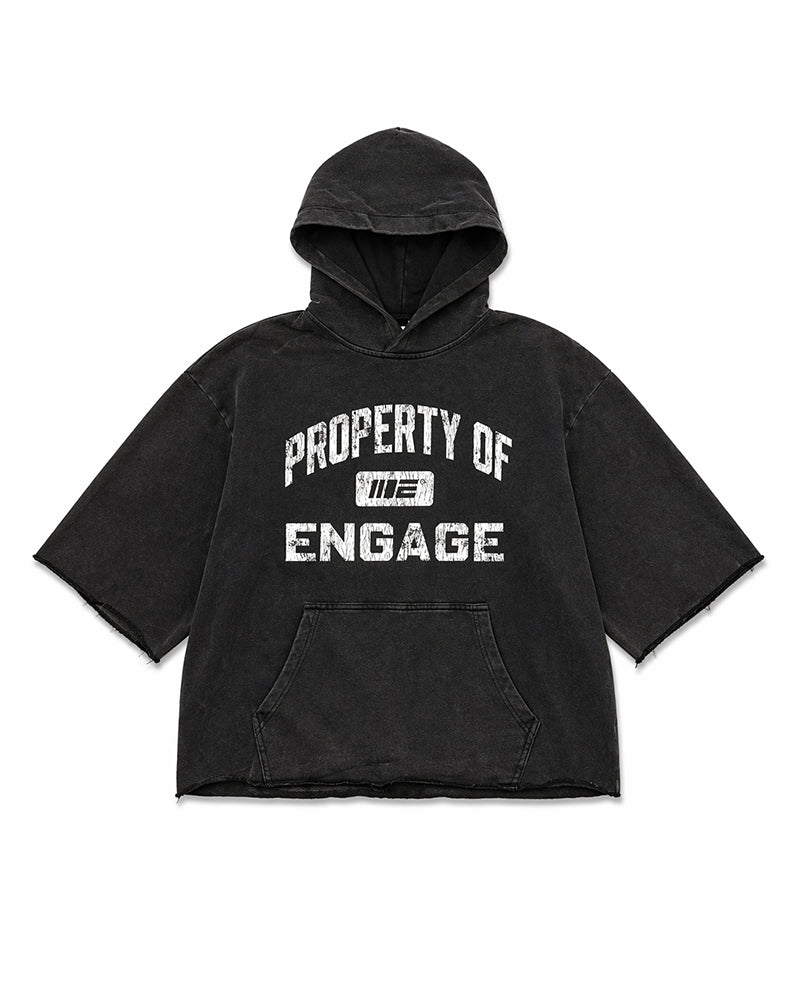 Property Of 3/4 Hoodie (Black)
