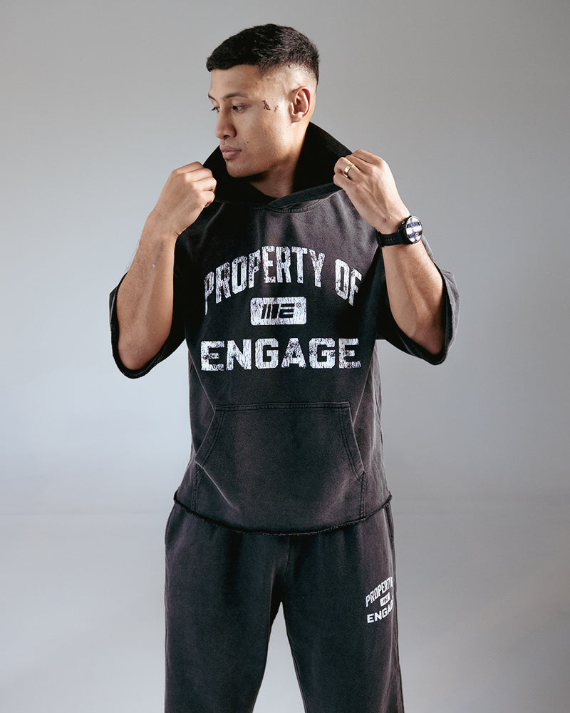 Property Of 3/4 Hoodie (Black)