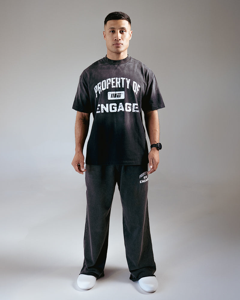 Property Of Oversized T-Shirt (Black)