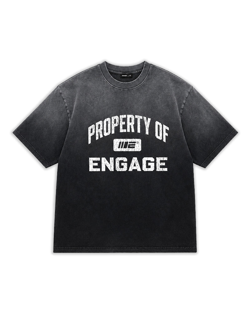 Property Of Oversized T-Shirt (Black)