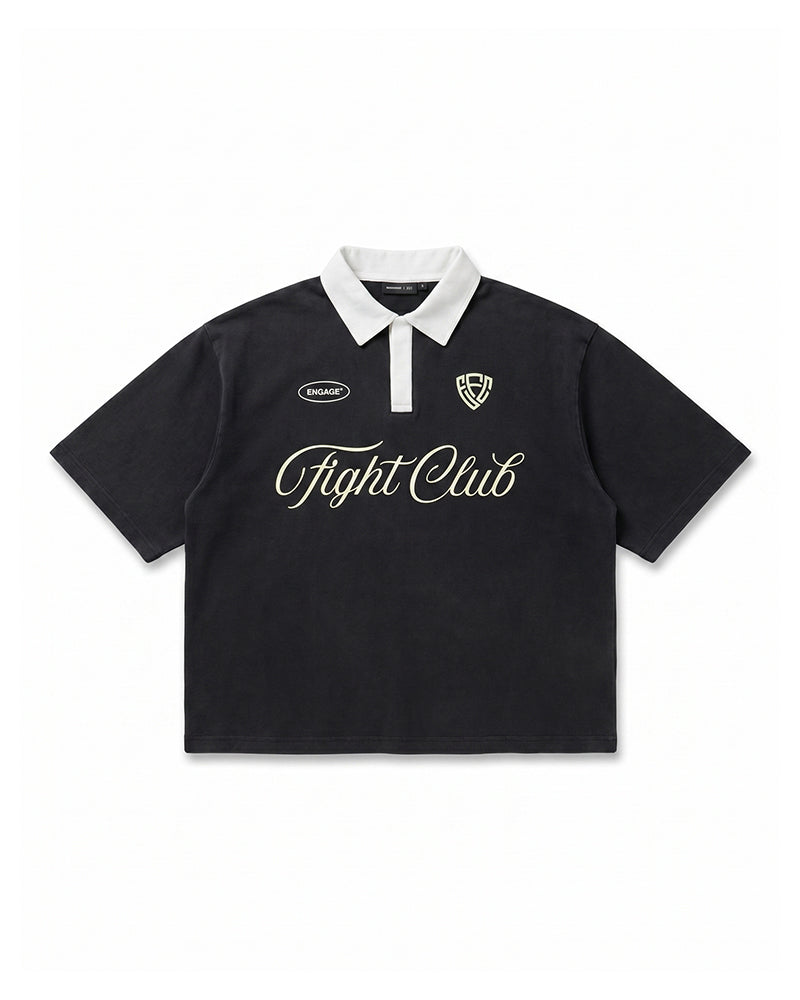 Fight Club Polo Shirt (Black)